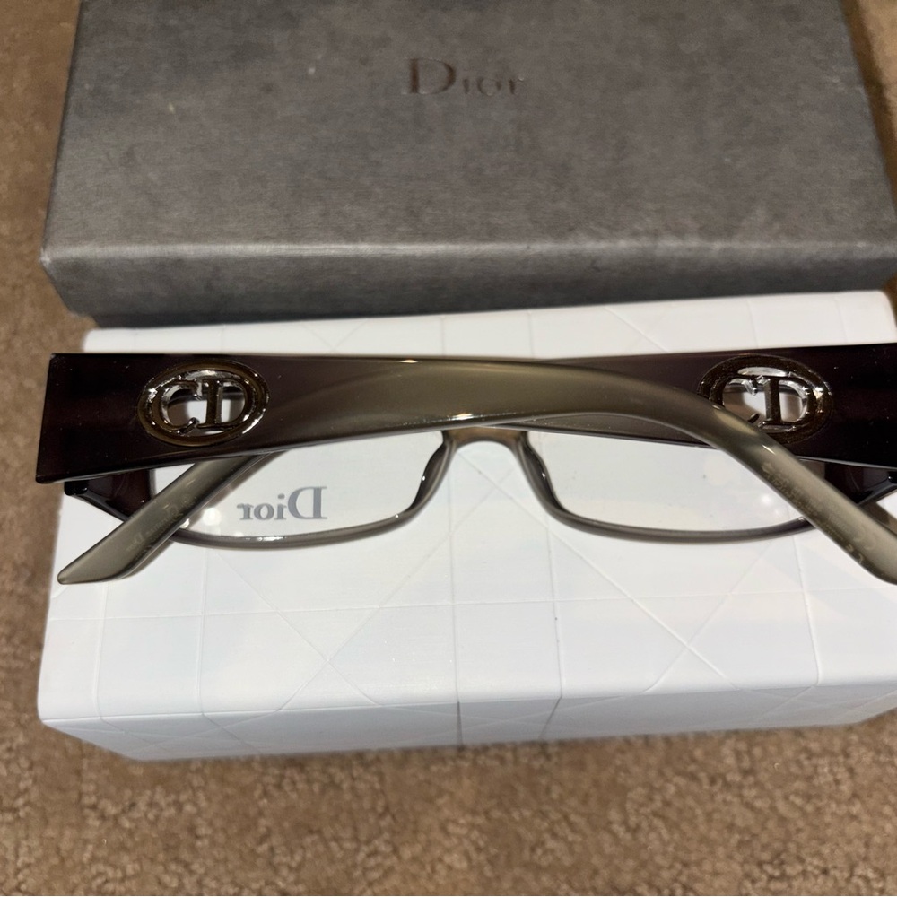 Dior Women's Rectangular Gradient Acetate Full Ri… - image 3